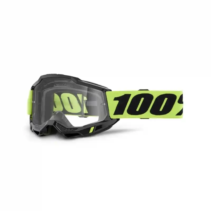 Dětské sjezdové brýle 100% Accuri Junior Clear Lens - Yellow Bezpečná Platba