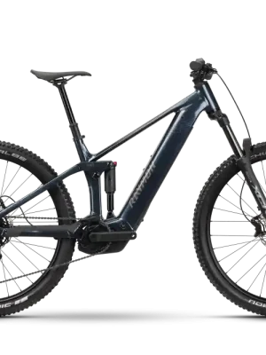 Přímo Od Výrobce Celoodpružené horské elektrokolo Raymon Korak Comp Steel Blue - Velikost M
