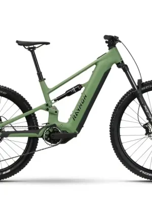 Akční Nabídka Celoodpružené horské elektrokolo Raymon Ravor Pure Reseda Green - Velikost L