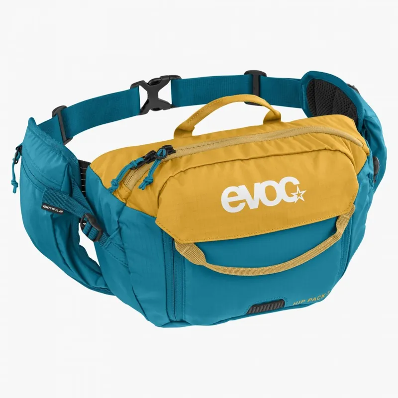 Přímo Od Výrobce Evoc Hip Pack 3 + Hydration Bladder 1,5 Loam Ocean